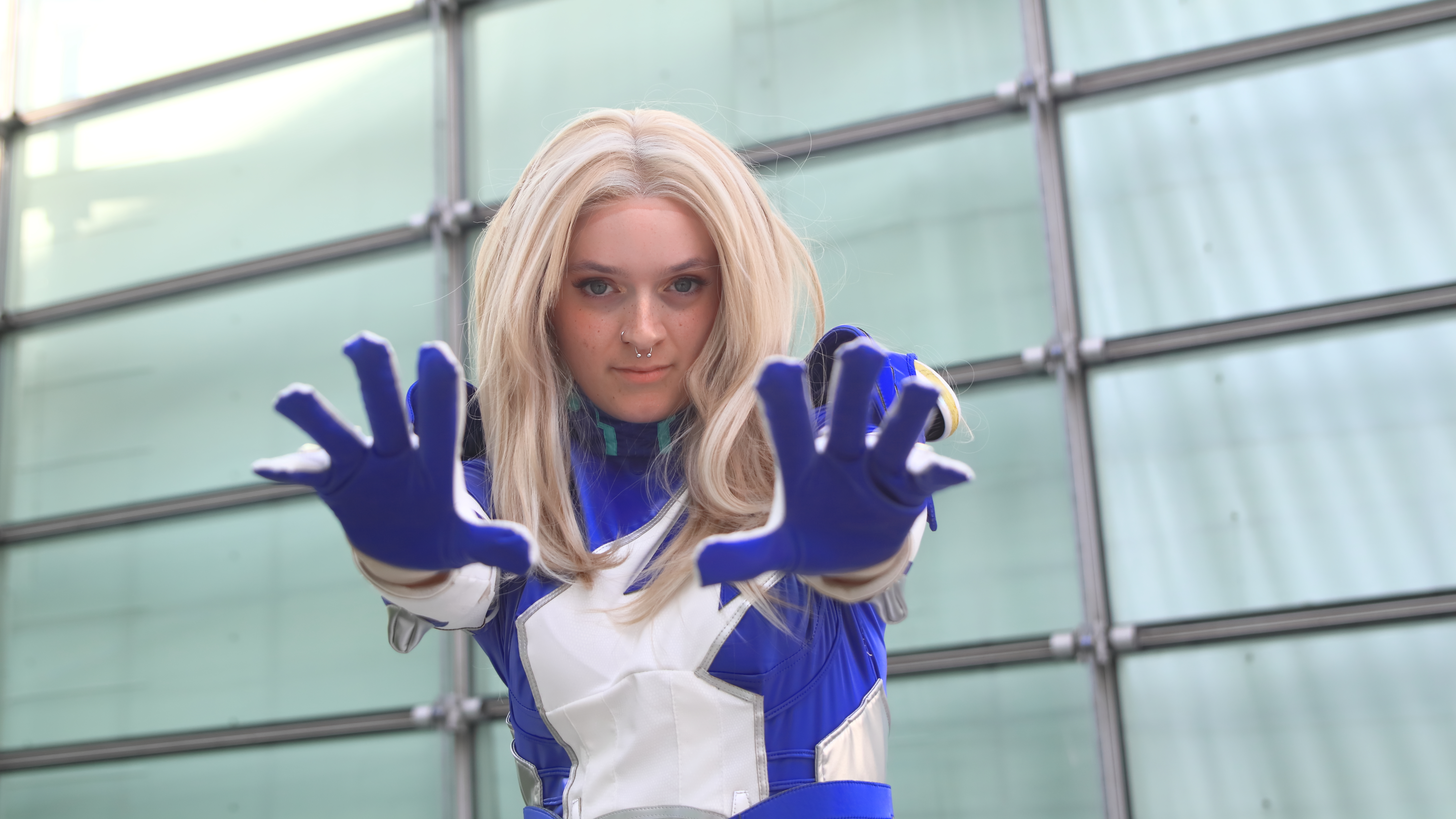 A photo of invisible woman cosplay